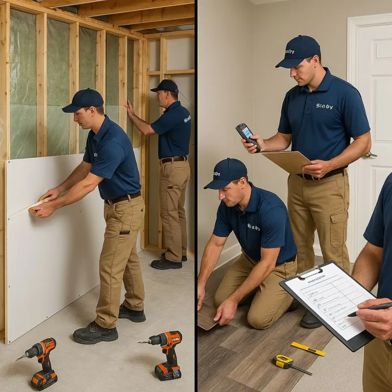 Repairs and Reconstruction process in Crowley, LA