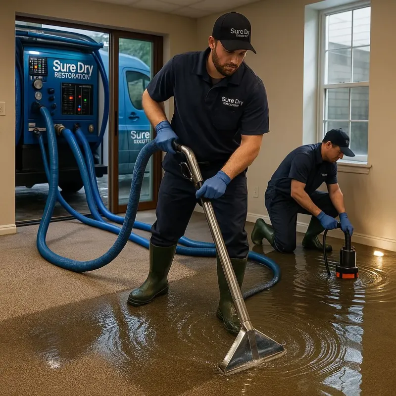 Water Extraction and Removal process in Crowley, LA